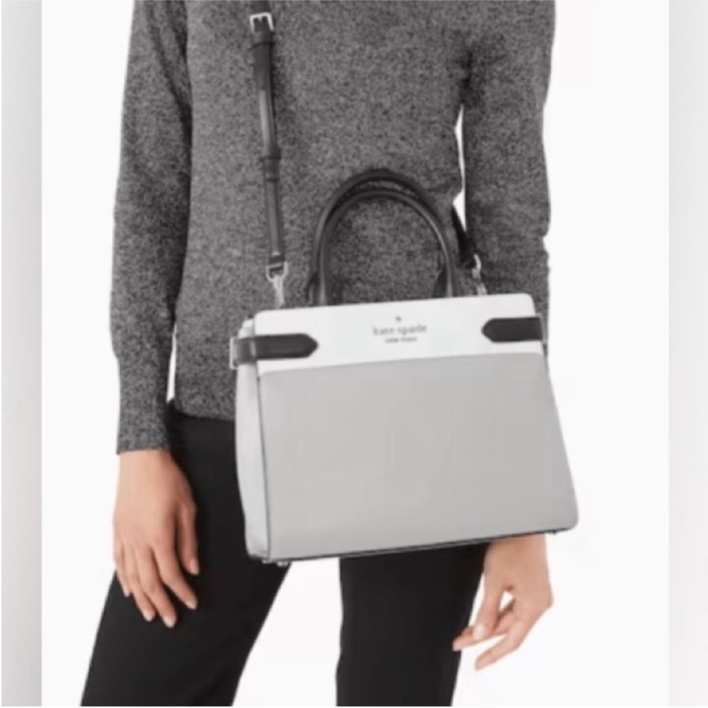 Never Used Kate Spade New York Staci medium satchel bag and matching Wallet - Picture 2 of 12